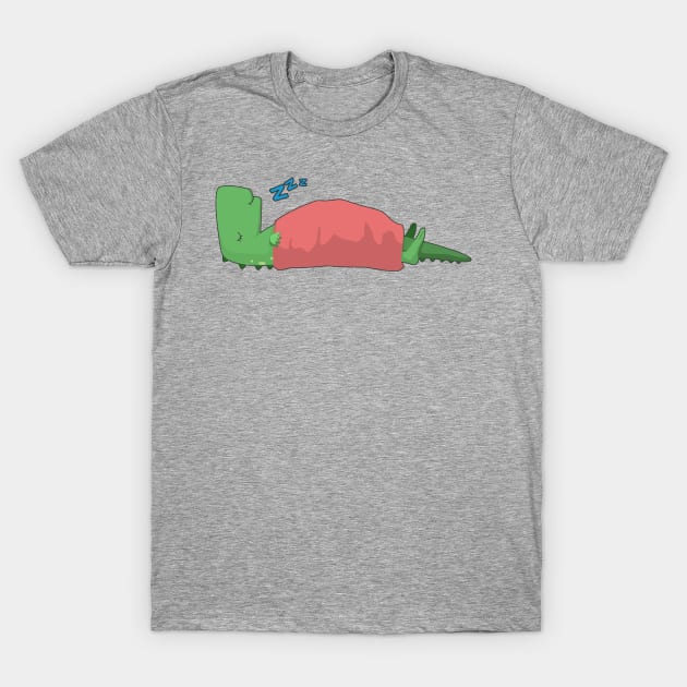 A Dino’s Undying Love for Sleep T-Shirt by FamiLane